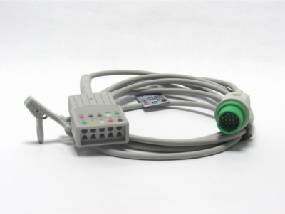 CABLE DE ECG PARA MONITOR DE SIGNOS VITALES SPACELABS.