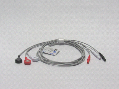 LATIGUILLOS PARA CABLE DE ECG UNIVERSAL DE TRES DERIVADAS.