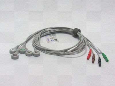 LATIGUILLOS PARA CABLE DE ECG UNIVERSAL DE CINCO DERIVADAS