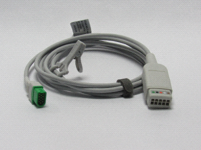 CABLE DE ECG PARA MONITOR DE SIGNOS VITALES SATASCOPE PARA LATIGUILLOS TIPO LL