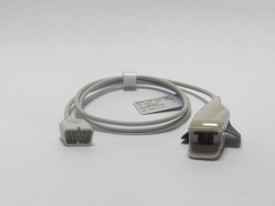 SENSOR DE PULSOXIMETRIA TIPO ADULTO CORTO PARA MONITOR NIHON KOHDEN 9 PINES REF. P8302