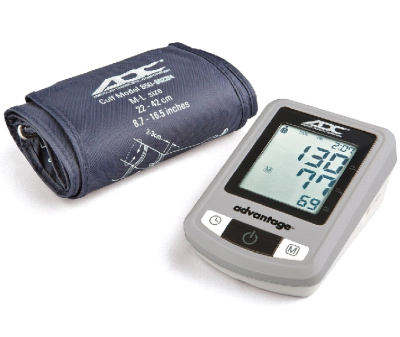 TENSIOMETRO DIGITAL DE BRAZO MARCA ADC libre de látex de caucho natural.